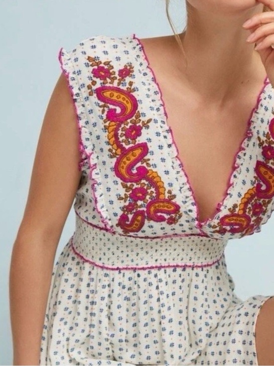 Anthropologie Dresses & Skirts - Lilka by Anthropologie Maggie Embroidered Dress XS